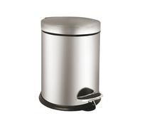 Medial - 913030 - Pattumiera a pedale Bin Basic - 3 L - acciaio inox - Medial - 98490 - Conf. da 1 Pz. - 913030