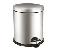 Medial - 913050 - Pattumiera a pedale Bin Basic - 5 L - acciaio inox - Medial - 98491 - Conf. da 1 Pz. - 913050