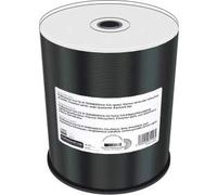 MediaRange 100 - Lama vergine professionale CD-R Full Printable Thermo proselect diamantata, 80 Min 700 MB, 52 mandrini