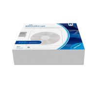 MediaRange - 100-Pack CD Paper Sleeves with Window and Adhesive Flap and Flipsid