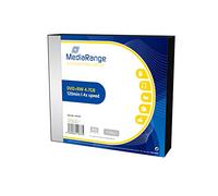 MediaRange 4.7GB, DVD+RW, 5 Pack 4,7 GB 5 Pezzi - DVD+RW vergini (DVD+RW, 5 Pack, 4,7 GB, DVD+RW, 5 Pezzo(i), 4X, CD)