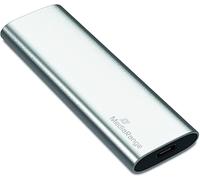MediaRange 813058 disco rigido esterno usb type-c 480 gb argento mr1102