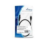 Mediarange 813119 mrcs138 cavo usb 1,2 m usb a micro-usb b nero - cavi usb (1,2