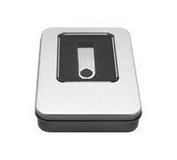 MediaRange Aluminium-Box Aufbewahrung von USB Sticks Silber