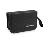 MediaRange astuccio borsa porta FlashDrive Wallet per 6 pennine USB pendrive e 3 schede di memoria SD