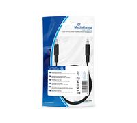 MediaRange Audiokabel 2x 3.3mm Klinkenstecker 1.5m NUOVO