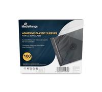 MediaRange Custodia a tasca BOX04 - Trasparente per 1 disco CD/DVD