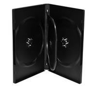 MEDIARANGE BOX17 Scatola con DVD 4 dischi Nero Plastica 120 mm RoHS Case for 4