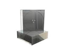 MEDIARANGE BOX21 Custodia Jewel 1 dischi Nero Trasparente Plastica 120 mm RoHS