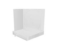 MediaRange BOX23-T custodia CD/DVD Custodia Jewel 1 dischi Trasparente (MediaRange CD-LeerhÃÂ¼lle fÃÂ¼r 2 Dics 1) NEW