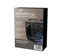 MediaRange BOX35-5 DVD Case nero per 5 Discs