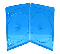 Custodie BD BluRay Disc Colorate 1 / 6 Posti Box Custodia Case BLU 7 / 22 mm