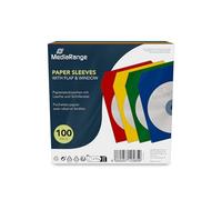 MediaRange Bustine in CARTA COLORATA - in confezione da 100 pezzi - BOX67