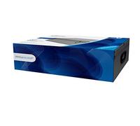 MediaRange DJ Case valigia 1000 discs alluminio-silver bustine sospese BOX78