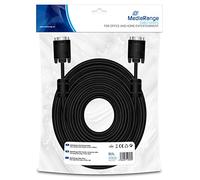 MEDIARANGE CABLE VGA 15PIN M/M 25.0M NEGRO