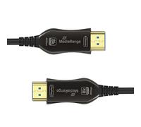 MediaRange Cavo ottico HDMI Ultra High Speed Ethernet (AOC) (Ver. 2.1), 48 Gbps, 10 m, nero