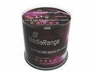 MediaRange CD-R 700MB 80min 52x 100 Confezione ECO NEW