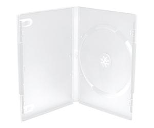 Mediarange custodie singole BOX25 per cd, dvd e blu ray, 14mm per film e giochi con tasca trasparente per copertina, 50 pezzi