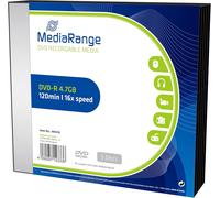 MediaRange DVD-R 4.7GB - Confezione da 5
