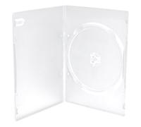 200 MediaRange Custodie SINGOLE 7mm per DVD o CD Custodia Slim Trasparente BOX29