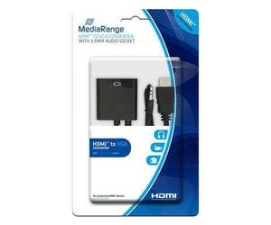 MediaRange HDMI auf VGA Konverter 3.5m NEW