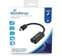 MediaRange HDMITM High Speed to Mini DisplayPortTM Converter, Gold-Plated Contac