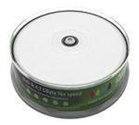 MediaRange Inkjet Fullsurface-Printable 25x DVD-R 4.7GB NEW