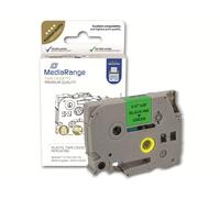 MediaRange Kunststoff-Schriftbandkassette, für/ersetzt Brother TZ-731/TZe-731,pe