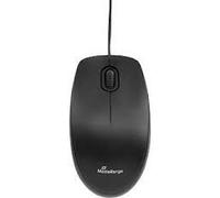 MediaRange MROS212 Mouse ottico con cavo silent click nero/grigio