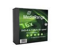 MediaRange MR419 DVD vergine 4,7 GB DVD+R 5 pz (MediaRange - DVD+R x 5 - 4.7 GB - lagr)