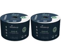 MediaRange MR444 Confezione Dvd-R, Argento (Confezione da 2)