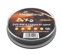 MediaRange MR450 DVD vergine 4,7 GB DVD-RW 10 pz (MediaRange - DVD-RW x 10 - 4.7 GB - la) NEW