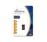 MediaRange MR920 unit flash USB 8 GB USB tipo A 2.0 Nero (USB-Stick 8GB MediaRange USB 2.0 Nano) NEW