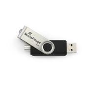 MEDIARANGE MR932-2 32 GB USB Type-A / Micro-USB 2.0 15 MB/s Girevole Nero