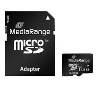 MR 945 - MicroSDXC-Card 128GB - MediaRange UHS-1 Class 10 - with Adapter