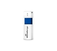 MediaRange MR971 unit flash USB 8 GB USB tipo A 2.0 Blu Bianco (USB-Stick 8GB USB 2.0 Slider - blue - Warranty 12M)