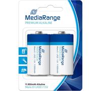 MediaRange MRBAT109 Confezione da 2 batterie alcaline D LR20 1,5 V