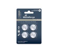 MediaRange MRBAT131 Batteria, 4 Pezzi