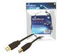 MediaRange MRCS102 cavo parallelo Nero 5 m (MediaRange Printer Cable - USB-kabel -) NEW