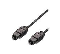 MediaRange MRCS133 cavo a fibre ottiche 1,5 m TOSLINK Nero