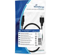 MediaRange MRCS153 USB 3.0 Connection cable Micro USB 3.0 plug A+B