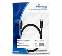 MediaRange MRCS154 - Cavo di prolunga USB 2.0, da maschio A a femmina, 1,8 m, colore: Nero