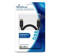MediaRange 813145 Cavo di connessione displayport, contatti placcati Oro, veloci