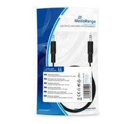 MediaRange MRCS188 USB Kabel 1,8 m 2.0 USB A Mini-USB B Schwarz (MRCS189)