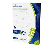 MediaRange MRINK130 etichetta autoadesiva Bianco 100 pezzo(i)