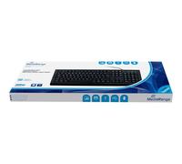 MEDIARANGE MROS101 Full-size (100%) Cablato USB QWERTZ Nero Standard keyboard
