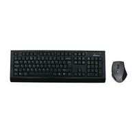 MediaRange MROS104-UK tastiera Mouse incluso Casa RF Wireless QWERTY Inglese UK Nero, Grigio (MediaRange Funk-Tastatur und Maus NEW