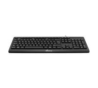 MEDIARANGE MROS109 Full-size (100%) Cablato USB QWERTZ Nero 2.0 1.5m Black