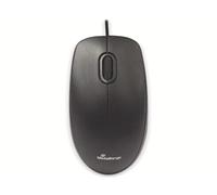 MediaRange MROS212 Mouse ottico con cavo silent click nero/grigio