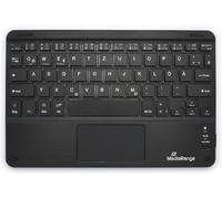 MR OS130 - Tastiera, Bluetooth, USB, touchpad, nero